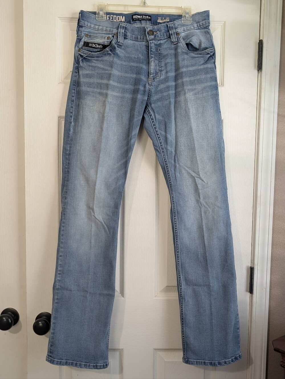Howitzer Freedom Tactical Jeans Light Blue Men’s Jeans Size 32x34